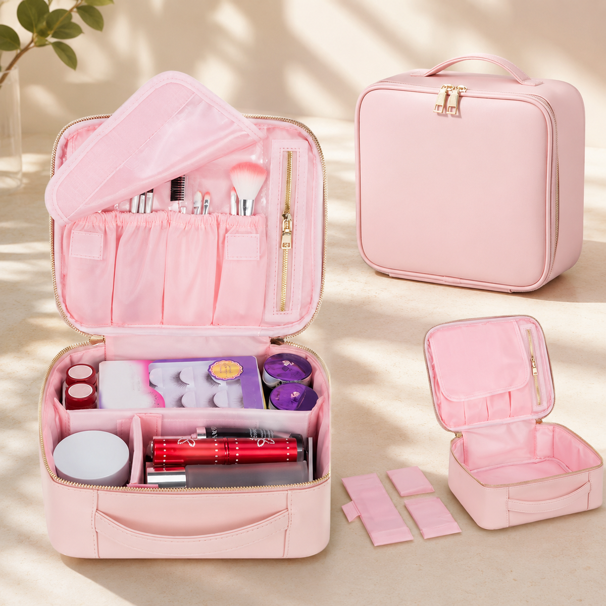 Portable Makeup Organizer Case