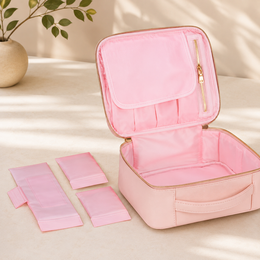 Portable Makeup Organizer Case